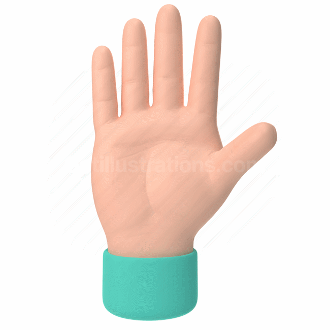 emoticon, emoji, sticker, gesture, hand, palm, light